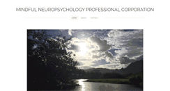 Desktop Screenshot of mindfulneuropsych.com